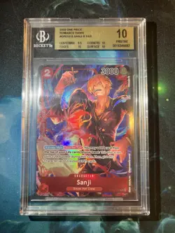 Sanji Parallel OP01-013 Romance Dawn Foil NM Alternative Art - Image 1