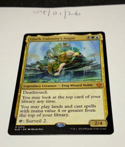 Magic the Gathering MTG Glarb, Calamity's Augur x1 Mythic Card NM/M - Image 1
