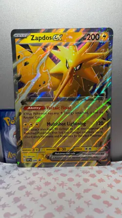 Zapdos EX SVPen 049 - Jumbo Card - Black Star Promo Pokemon TCG - NM - Image 1