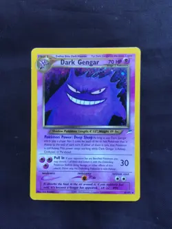 Pokemon Cards: Neo Destiny Rare Holo: Dark Gengar 6/105 - Image 1