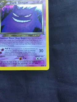 Pokemon Cards: Neo Destiny Rare Holo: Dark Gengar 6/105 - Image 5