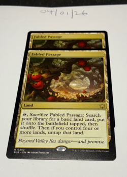 Magic the Gathering MTG Fabled Passage x2 Rare Cards NM/M Bloomburrow - Image 1