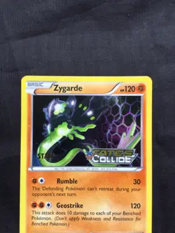 Pokemon Cards: Fates Collide Staff Prerelease: Zygarde XY129 - Image 2