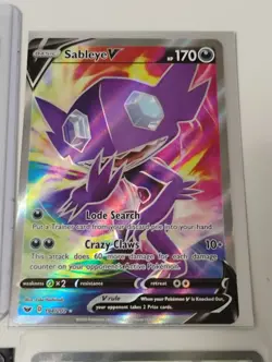 Pokemon Venusaur/Sableye/Alcremie Full Art/GX/Mega Evolution Holo Cards - Image 5