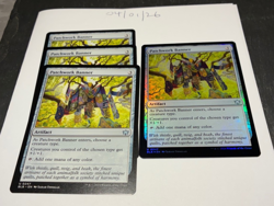 Magic the Gathering MTG Patchwork Banner x4 Uncommon Cards NM/M incl 1x FOIL - Image 1
