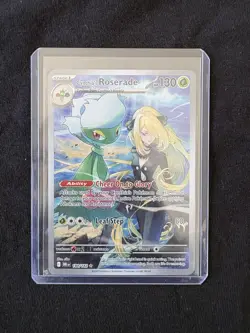 Cynthia's Roserade 184/182 SV10: Destined Rivals - Pokemon Card - NM - Image 1