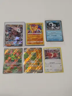 Pokemon Maractus Illustration Rare/GX/Eevee/Lycanroc Promo/Full Art Holo Cards - Image 1