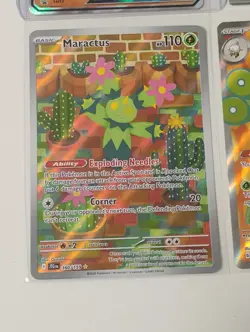 Pokemon Maractus Illustration Rare/GX/Eevee/Lycanroc Promo/Full Art Holo Cards - Image 4