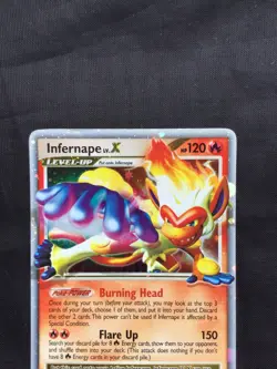 Pokemon Cards: Diamond and Pearl Promo: Infernape Lv. X DP10 - Image 2
