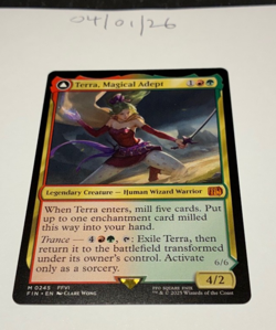 Magic the Gathering MTG Terra, Magical Adept x1 Mythic Card NM/M - Image 1