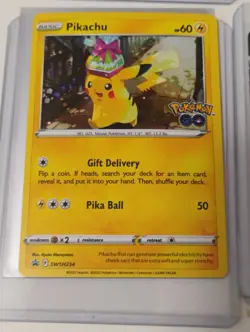 Pokemon Pikachu Pokemon Go Promo/Mega Evolution/Illustration Rare/Full Art Cards - Image 4