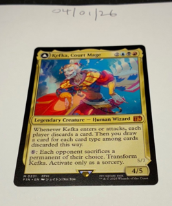 Magic the Gathering MTG Kefka, Court Mage x1 Mythic Card NM/M - Image 1
