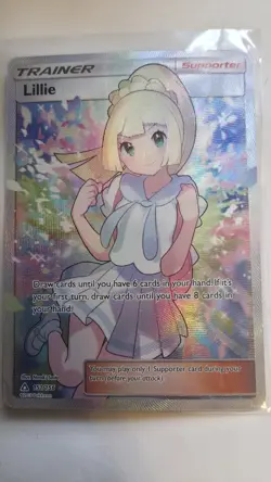 Lillie - 151/156 - Pokemon Ultra Prism Sun & Moon Full Art Ultra Rare Card NM - Image 5
