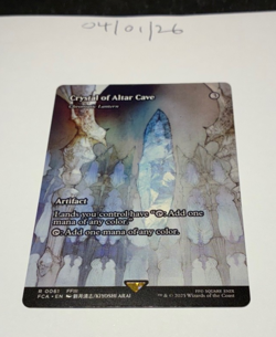Magic the Gathering MTG Crystal of Altar Cave (Chromatic Lantern) x1 Card NM/M - Image 1