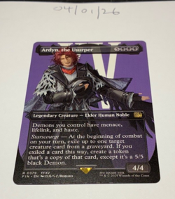 Magic the Gathering MTG Ardyn, the Usurper x1 Rare Borderless Card NM/M - Image 1