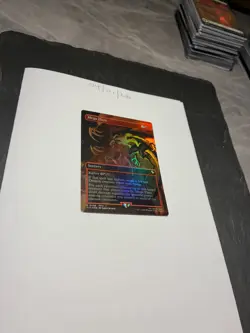 Magic the Gathering MTG Mega Flare x1 Borderless FOIL Card NM/M - Image 2