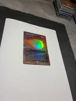 Magic the Gathering MTG Duelist's Flame x1 Borderless FOIL Card NM/M - Image 2