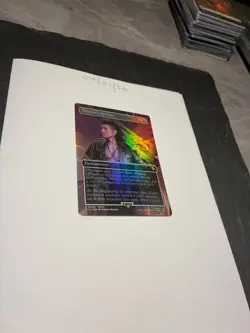 Magic the Gathering MTG Warrior's Resolve x1 Borderless FOIL Card NM/M - Image 2