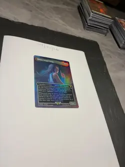 Magic the Gathering MTG Rinoa, Angel Wing x1 Borderless FOIL Card NM/M - Image 2