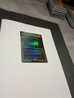 Magic the Gathering MTG Judgment of Alexander x1 Borderless FOIL Card NM/M - Image 2