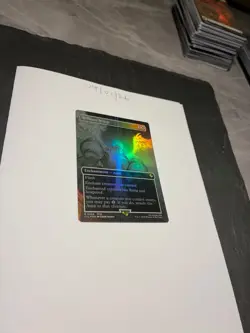 Magic the Gathering MTG Brilliant Wings x1 Borderless FOIL Card NM/M - Image 2