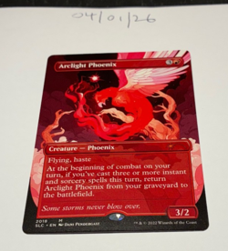 Magic the Gathering MTG Arclight Phoenix x1 Borderless Card NM/M Secret Lair - Image 1
