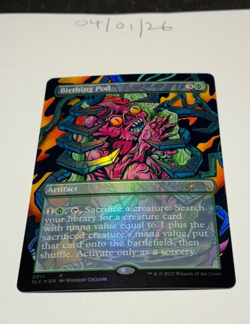 Magic the Gathering MTG Birthing Pod x1 B'less FOIL Card NM/M Secret Lair - Image 1