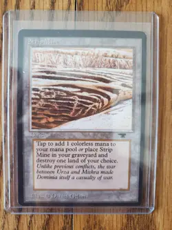 MAGIC THE GATHERING Lot of Four (4) STRIP MINE ANTIQUITIES Very Nice Condition - Image 3