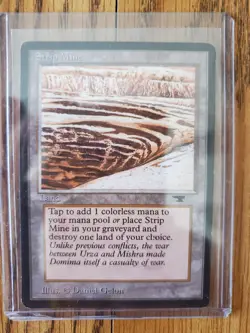 MAGIC THE GATHERING Lot of Four (4) STRIP MINE ANTIQUITIES Very Nice Condition - Image 5