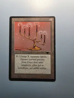 Mtg Antiquities Candelabra of Tawnos Reserved List OldSchool Magic The Gathering - Image 2