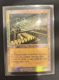 Maze Of Ith Retro Frame Foil Dominaria Remastered MTG - Image 1