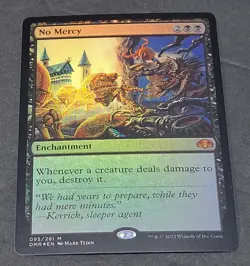 No Mercy #95 Mythic Rare Foil Dominaria Remastered Magic the Gathering MTG - Image 2