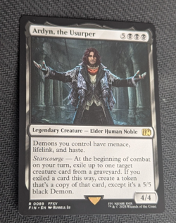 Magic The Gathering MTG Final Fantasy Ardyn, the Usurper - Image 1