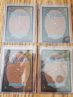 MAGIC THE GATHERING Tormod's Crypt THE DARK (1994) Uncommon Artifact Lot of Four - Image 2