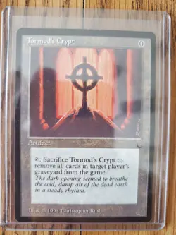 MAGIC THE GATHERING Tormod's Crypt THE DARK (1994) Uncommon Artifact Lot of Four - Image 5