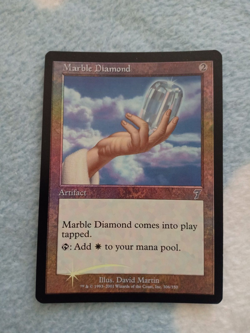 Marble Diamond (Foil) 2001 MTG Core Set 7th Edition Artifact - Image 1