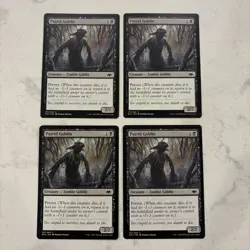 Magic the Gathering MTG Putrid Goblin Playset Of 4 Cards - Image 1