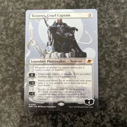 MTG - Tezzeret, Cruel Captain - Borderless - Edge of Eternities - Magic 0287 287 - Image 1