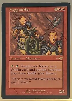 Mtg 💥💥 Moggcatcher 💥💥 Nemesis 🌟RARE🌟NM/LP Regular Magic The Gathering - Image 1