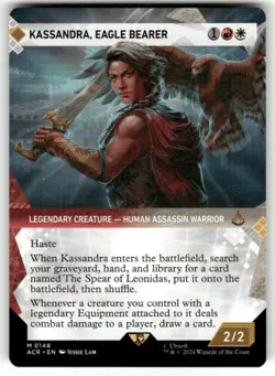 Kassandra, Eagle Bearer - Showcase - Magic MTG 2024 Assassin's Creed NM/M - Image 1