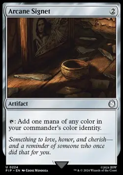 Arcane Signet - Non-Foil - Fallout - 224 | MTG Card - Image 3