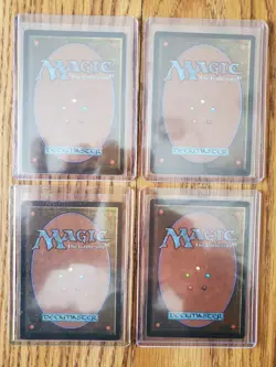 MAGIC THE GATHERING Lot of Four (4) RARE THE DARK Cards Very Nice Condition - Image 2