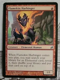 MTG Flamekin Harbinger x1 NM ~Lorwyn (Magic the Gathering)*Free Shipping* - Image 1