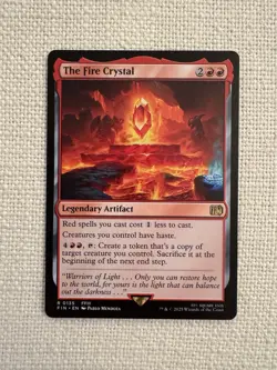 The Fire Crystal R0135 Final Fantasy MTG Magic the Gathering NM - Image 1