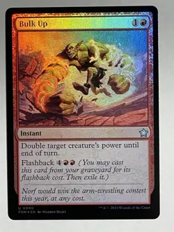 Magic the Gathering - Bulk Up - Foil - Foundations - NM - Image 2