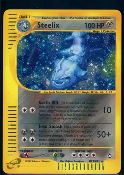 Pokemon AQUAPOLIS - #H23/H32 Steelix - Holo - ENG - MP/LP - Image 1
