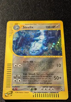 Pokemon AQUAPOLIS - #H23/H32 Steelix - Holo - ENG - MP/LP - Image 4
