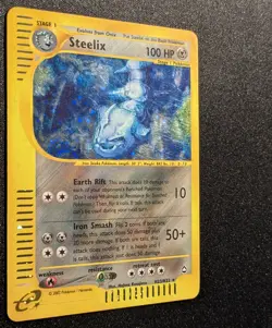 Pokemon AQUAPOLIS - #H23/H32 Steelix - Holo - ENG - MP/LP - Image 5