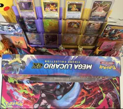 Mega Lucario EX Figure Collection Box Pokemon TCG Set New Sealed + Free Shipping - Image 3