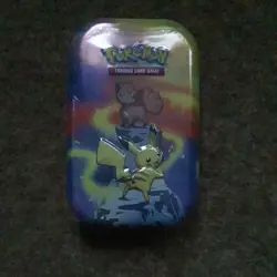 Pokemon Kanto Power Mini Tin_2025 Reprint_H24_Pikachu & Vulpix Art_NEW & SEALED! - Image 1